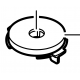 Oase Couvercle de Rotor pour Biomaster 350 / 600