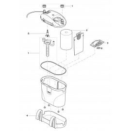 Oase Set d'Accessoire pour Filtosmart 60 - Pièce N°1 sur le schéma