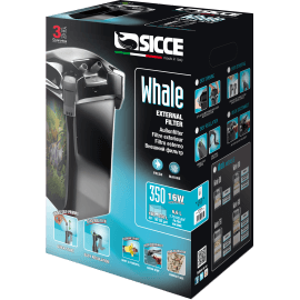 Sicce WHALE 500 BLACK - Filtre Externe