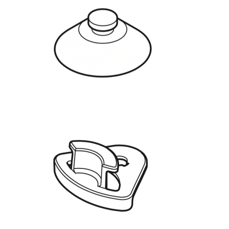 Oase Clip + Ventouse de rechange pour chauffage HeatUp Basis