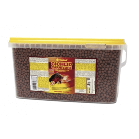 Tropical Cichlid Carnivore Medium Pellet 5L - 1,8Kg