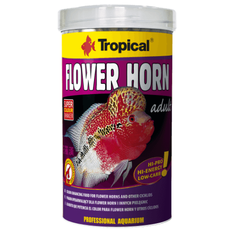 Tropical FLOWER HORN adult pellet 500ml
