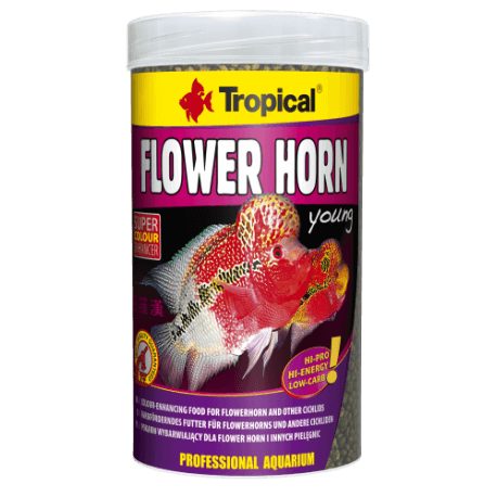 Tropical FLOWER HORN adult pellet 250ml