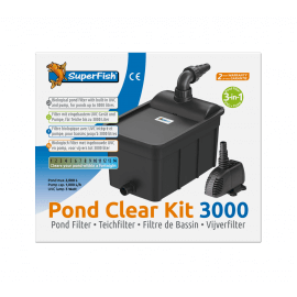 SUPERFISH PONDCLEAR KIT 3000 UVC 5W + POMPE