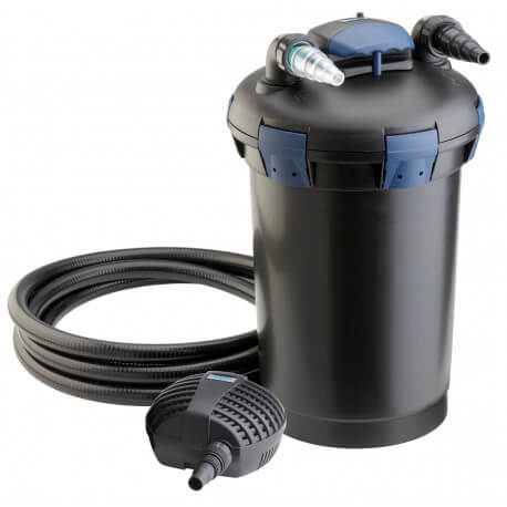 Kit de filtration bassin 8000 complet avec pompe, filtre, UV, tuyau