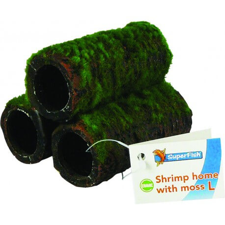 Superfish Shrimp Home with Moss L - Décor pour crevette d'aquarium