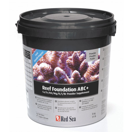 Red Sea Foundation™ ABC+ Skeletal Elements (Ca/Sr/KH/Mg/K/Br/I) - 5kg