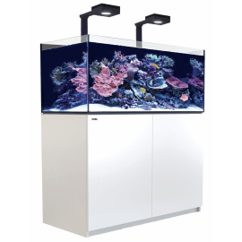 Red Sea Reefer™ Deluxe 425 Blanc G2+ (Aquarium + meuble + 2 ReefLED 90 et 2 potences)