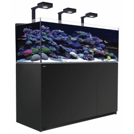 Red Sea Reefer™ Deluxe 525 Noir G2+ (Aquarium + meuble + 3 ReefLED 90 et 3 potences)