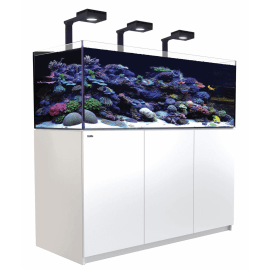 Red Sea Reefer™ Deluxe 525 G2+ Blanc (Aquarium + meuble + 3 ReefLED 90 et 3 potences)