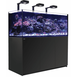 Red Sea Reefer™ Deluxe 625 G2+ Noir (Aquarium + meuble + (3 ReefLED 90 et 3 potences)