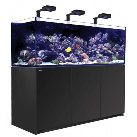 Red Sea Reefer™ Deluxe 750 G2+ Noir (Aquarium + meuble + 3 ReefLED 160S et 3 potences)