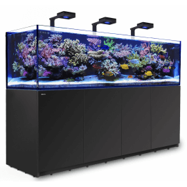 Red Sea Reefer™ Deluxe 3XL 900 G2 Noir (Aquarium + meuble + 3 ReefLED 160S + 3 potences)