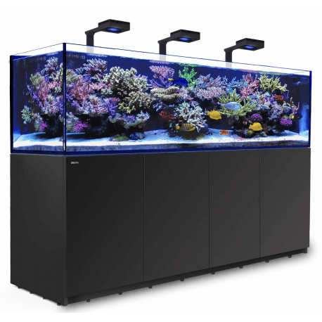 Red Sea Reefer™ Deluxe 900 G2+ Noir (Aquarium + meuble + 3 ReefLED 160S + 3 potences)