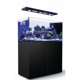 Red Sea Reefer™ Peninsula Deluxe P500 Noir (Aquarium + meuble + 3 ReefLED + rampe suspendue)