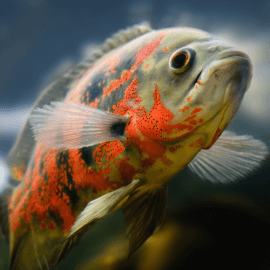 Astronotus ocellatus Black Mix 10-12cm