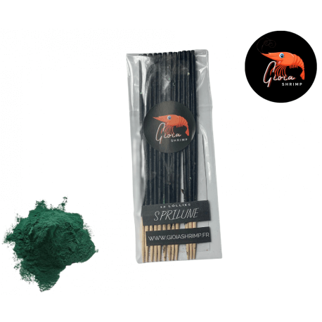 Gioiashrimp 12 lollies Spirulina BIO