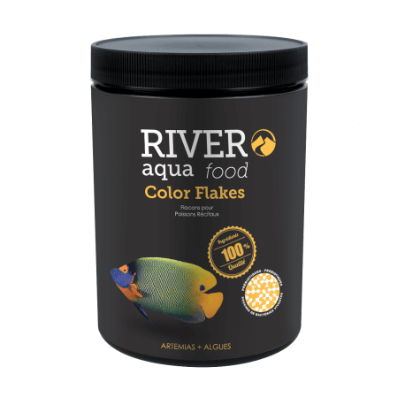 River Aqua Food Reef Color Flakes 1000ml