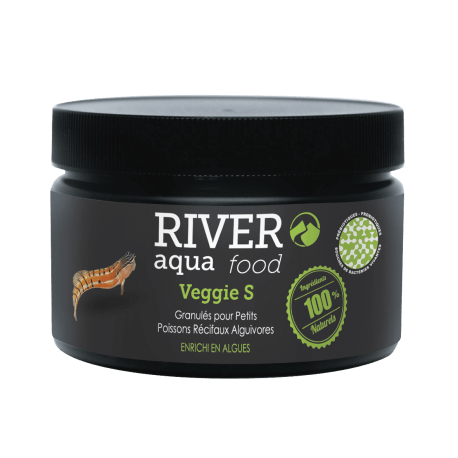 River Aqua Food Reef Veggie Pellets S 250ml