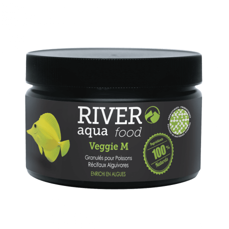 River Aqua Food Reef Veggie Pellets M 250ml