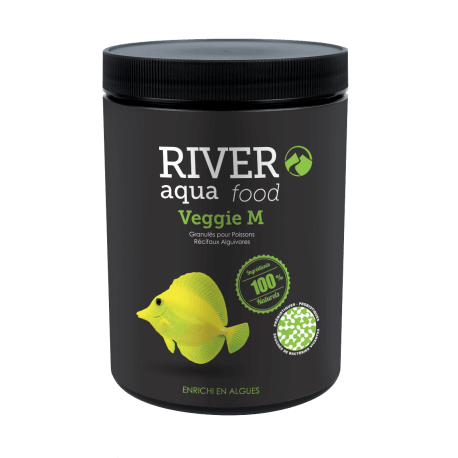 River Aqua Food Reef Veggie Pellets M 1000ml