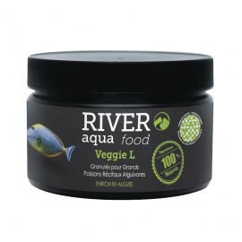 River Aqua Food Reef Veggie Pellets L 250ml
