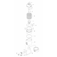 Oase Membrane métal de rechange pour Water Jet Lightning.