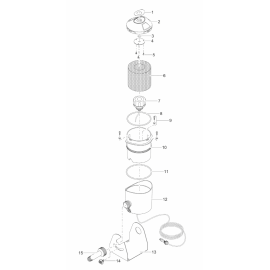 Oase Coude 90° + Ecrou + Joint Water Jet Lightning.