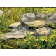 Oase Element Cascade surplomb coloris gris