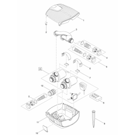 Oase Capot de rechange pour AquaMax Twin 20000 et 30000