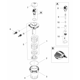 Oase Joint Thorique NBR 185 x 6 SH45 A de rechange Biopress Set 4000