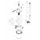 Oase Joint Thorique NBR 304 x 7 SH40 de rechange pour Biopress 6000 / 10000 / 8000 et 12000