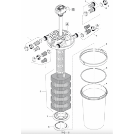 Oase Verre mousse de rechange pour Filtoclear 12000 à 30000