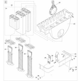 Oase Rondelle plate DIN 7603 6 x 12 x 1 mm de rechange