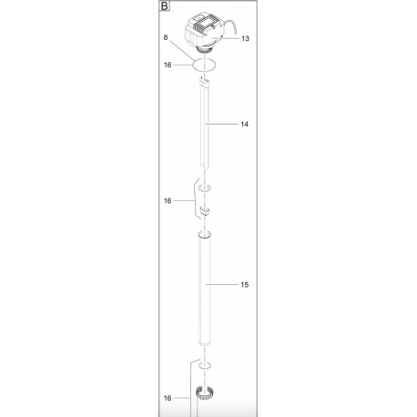 Filtre Sous Pression AquaForte GPF-1500 - 9W - UV-C - Pour Bassin Jusqu'à 3000L - Débit 4000L/h