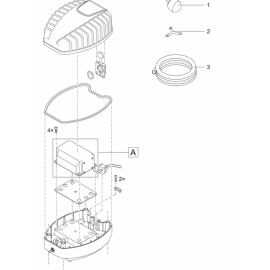 Oase Distributeur Y 5 mm transparent de rechange pour Oase Aqua Oxy 500