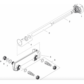 Oase Joint Thorique NBR 40 x 3 SH70 A de rechange pour Vitronic 18 / 36/ 55 W