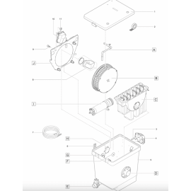 Oase Tambour moteur ASM de rechange