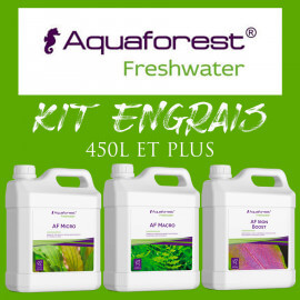 AquaForest Kit de base d'engrais pour aquarium de 450L et plus