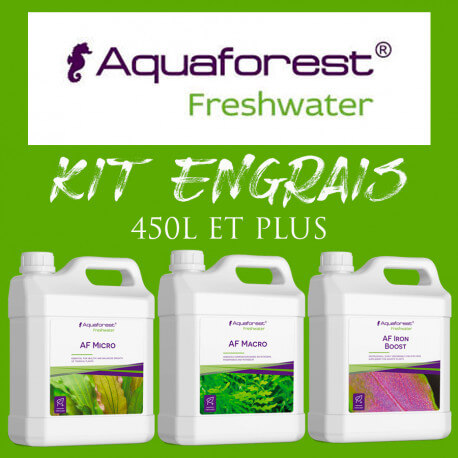 AquaForest kit d'Engrais Aquascaping pour aquarium de 60 à 250L