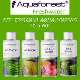 AquaForest kit d'Engrais Aquascaping pour aquarium de 10 à 60L