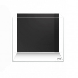 River Aqua Tank OptiWhite Black Background 30X30X30cm 4mm - 27 litres