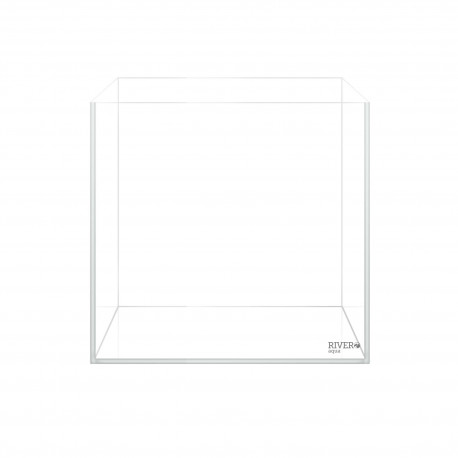 River Aqua Tank OptiWhite 30X30X30cm 4mm - 27 litres