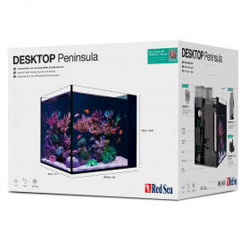 Desktop® Peninsula + Meuble Noir