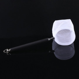 Aquaplante Epuisette à Crevettes à manche Télescopique Noir 6x5cm - Epuisette