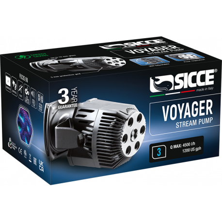 SICCE VOYAGER 3 - 4500L/H - Pompe de brassage