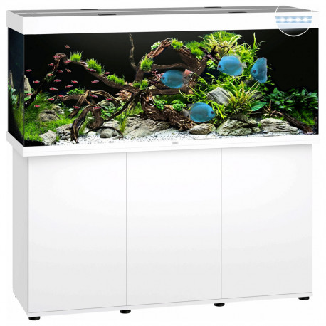 JUWEL Ensemble complet Aquarium + Meuble Rio 450 Blanc