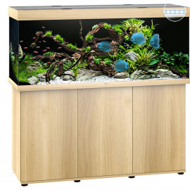 JUWEL Ensemble complet Aquarium + Meuble Rio 350 LED Chêne Clair