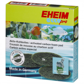 EHEIM MOUSSE Charbon  2032-2036 3 pièces pour EccoPro