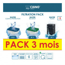 CIANO Filtration Pack 3 mois - Taille S
